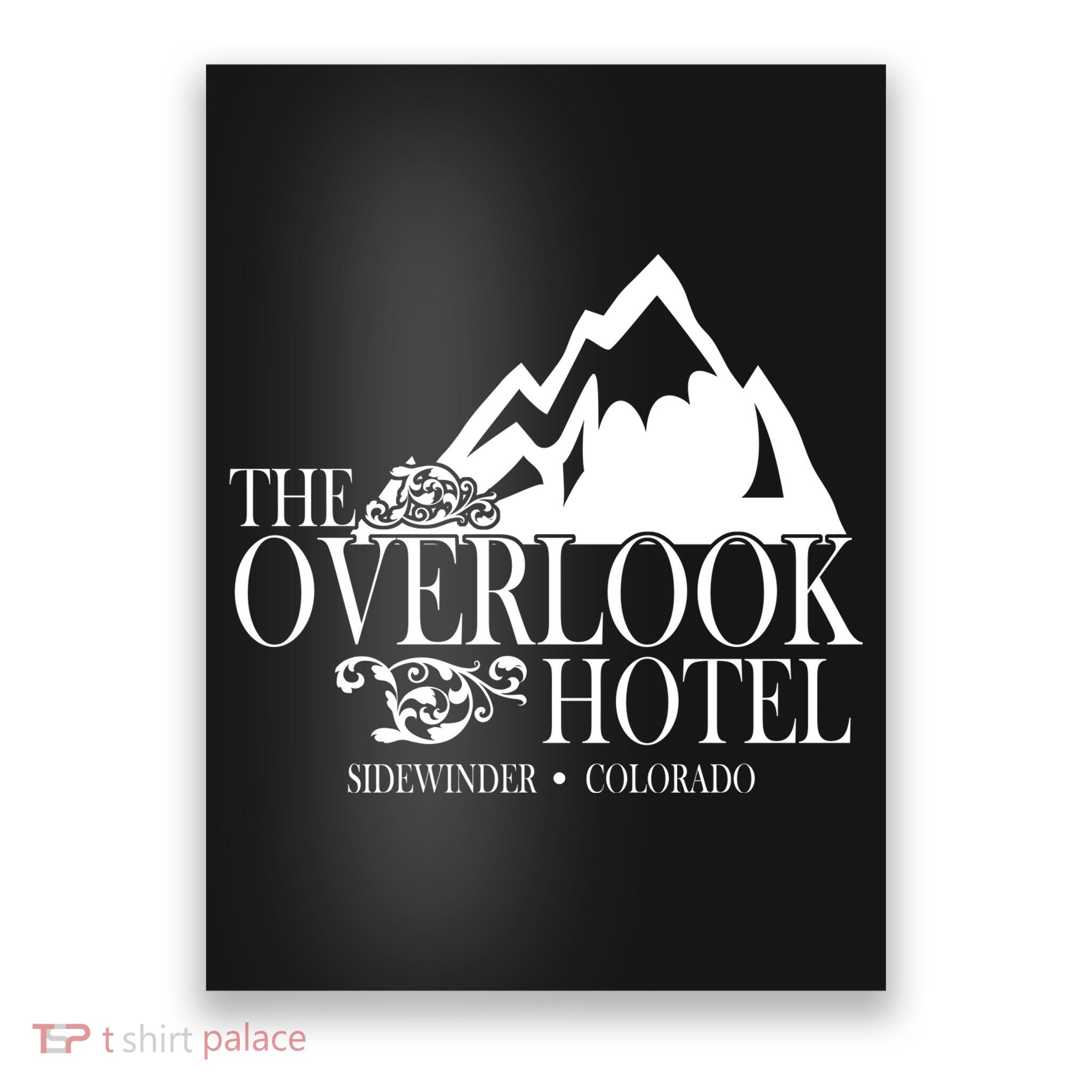 The Overlook Hotel Sidewinder Colorado Poster