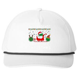 The Pandemic That Stole Christmas  Snapback Five-Panel Rope Hat