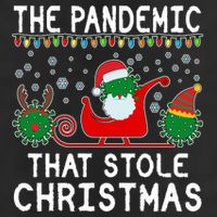 The Pandemic That Stole Christmas  Adult Drive Performance Visor