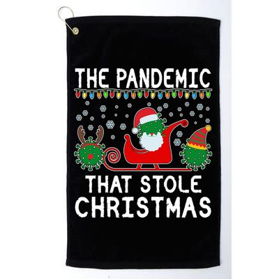 The Pandemic That Stole Christmas  Golf Towel