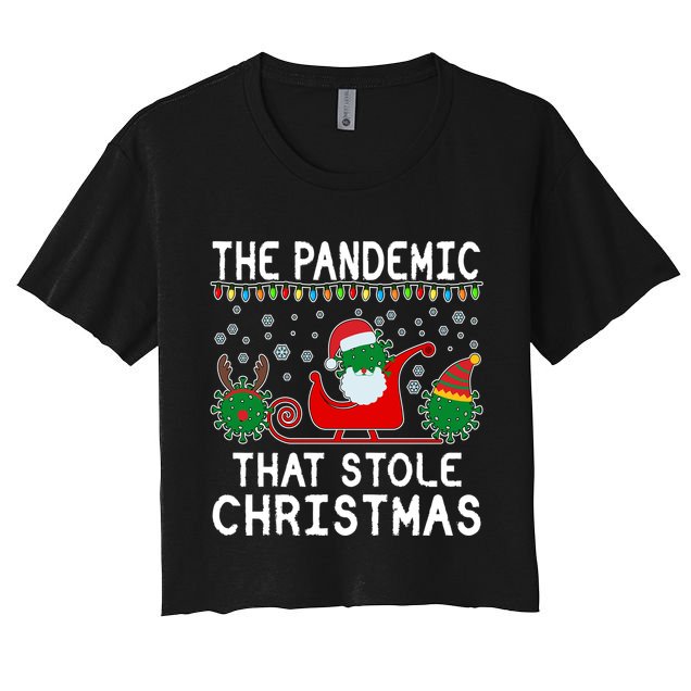 The Pandemic That Stole Christmas  Crop Top