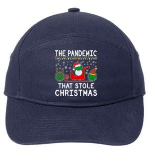 The Pandemic That Stole Christmas  7-Panel Snapback Hat