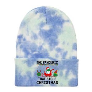 The Pandemic That Stole Christmas  Tie Dye 12in Knit Beanie