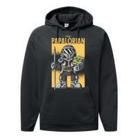 The Papalorian Alien Father Parody Performance Fleece Hoodie