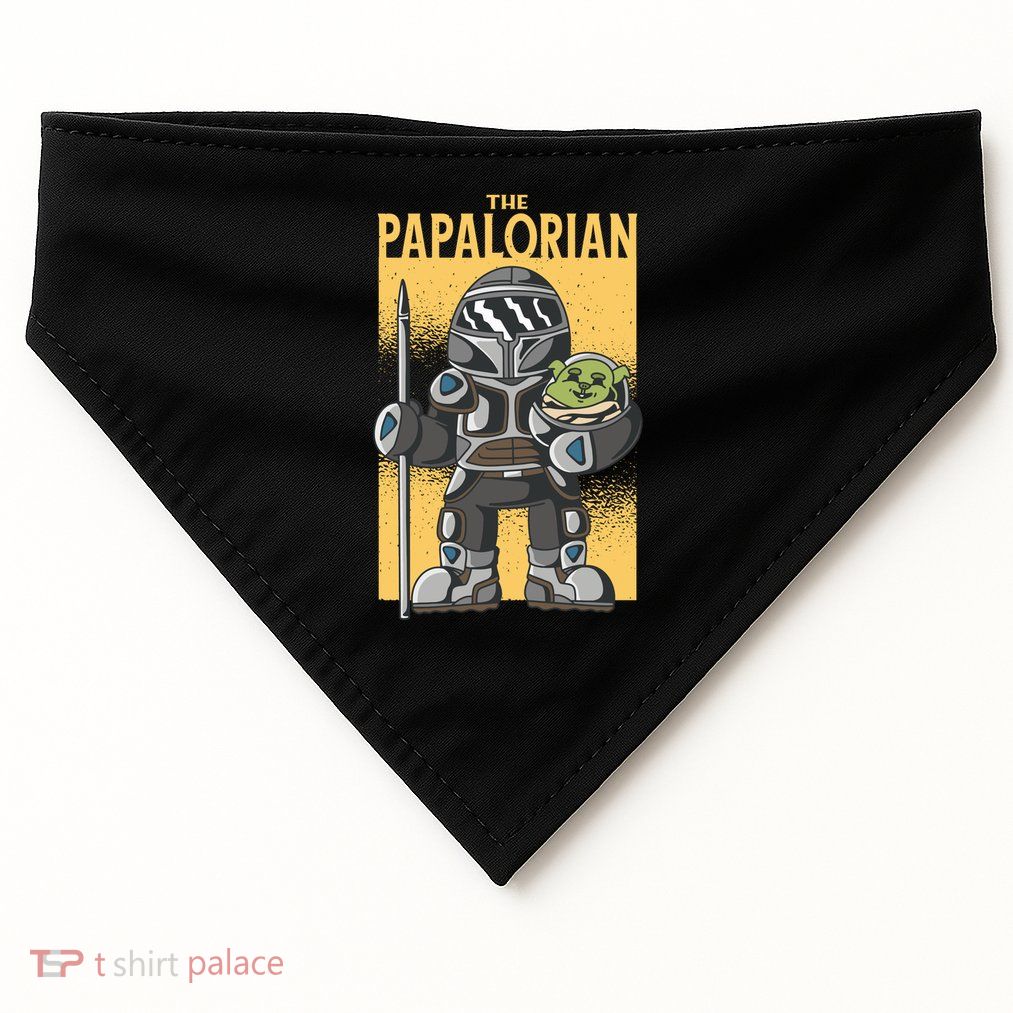 The Papalorian Alien Father Parody USA-Made Doggie Bandana