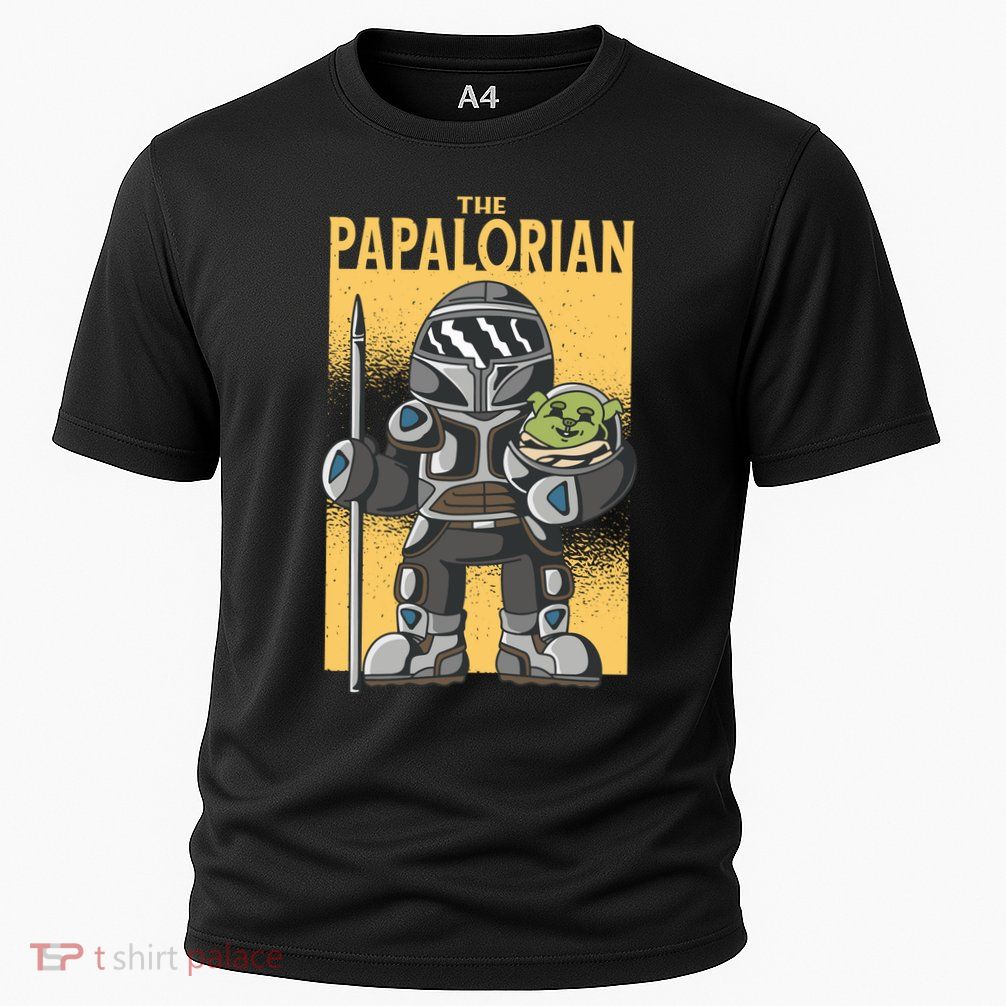 The Papalorian Alien Father Parody Cooling Performance Crew T-Shirt