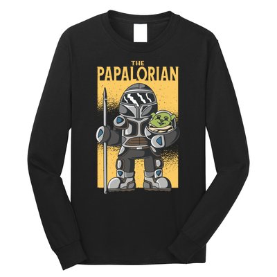 The Papalorian Alien Father Parody Long Sleeve Shirt