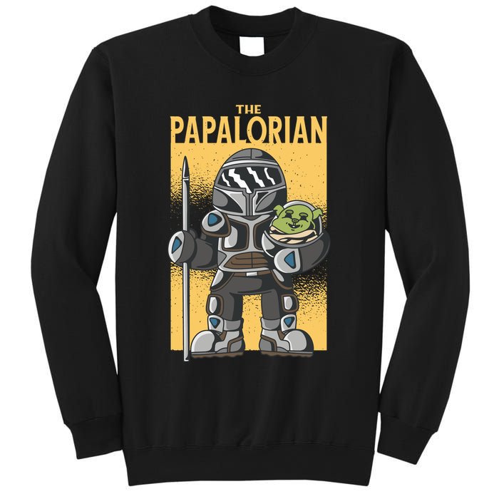 The Papalorian Alien Father Parody Sweatshirt