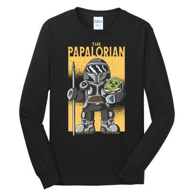 The Papalorian Alien Father Parody Tall Long Sleeve T-Shirt