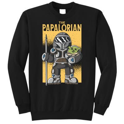 The Papalorian Alien Father Parody Tall Sweatshirt