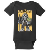 The Papalorian Alien Father Parody Baby Bodysuit