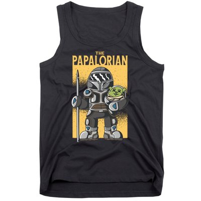 The Papalorian Alien Father Parody Tank Top