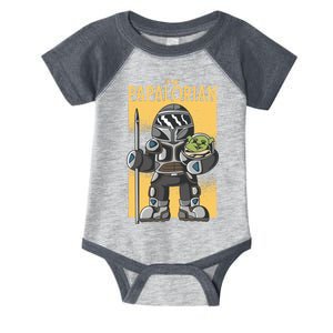 The Papalorian Alien Father Parody Infant Baby Jersey Bodysuit