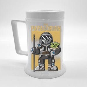 The Papalorian Alien Father Parody Beer Stein