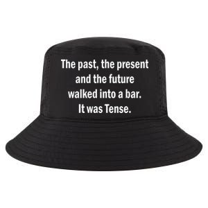 The Past Present Future Tense Bar Cool Comfort Performance Bucket Hat