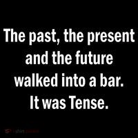 The Past Present Future Tense Bar Bucket Hat
