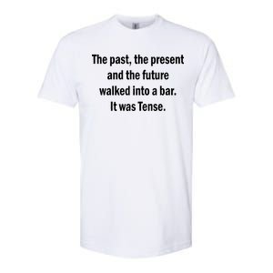 The Past Present Future Tense Bar Softstyle CVC T-Shirt