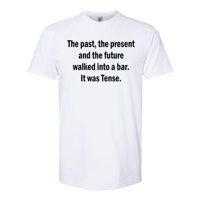 The Past Present Future Tense Bar Softstyle® CVC T-Shirt