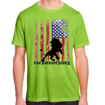 The Patriot Party USA Flag Adult ChromaSoft Performance T-Shirt