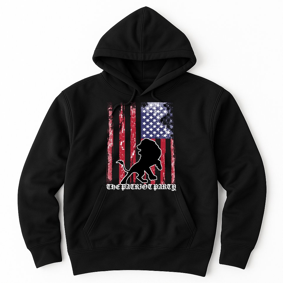 The Patriot Party USA Flag Hoodie