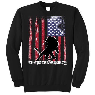 The Patriot Party USA Flag Sweatshirt