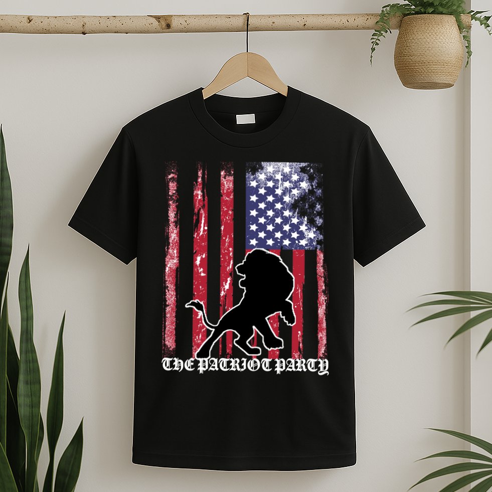 The Patriot Party USA Flag T-Shirt