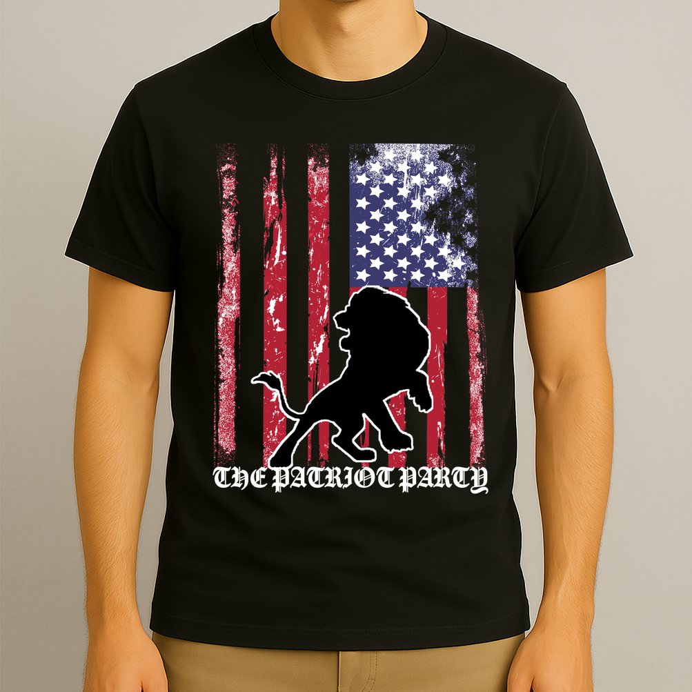 The Patriot Party USA Flag T-Shirt