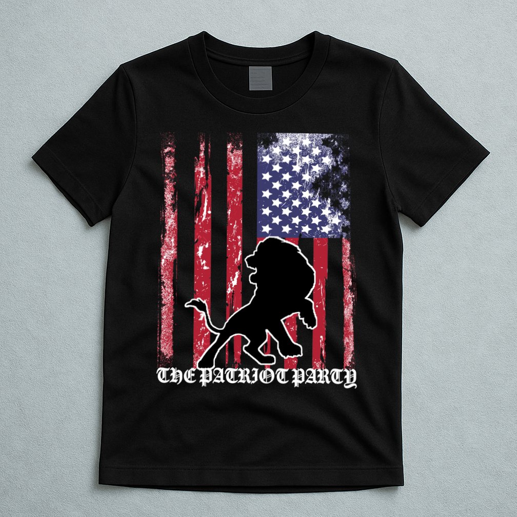 The Patriot Party USA Flag T-Shirt