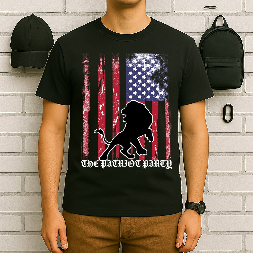 The Patriot Party USA Flag T-Shirt