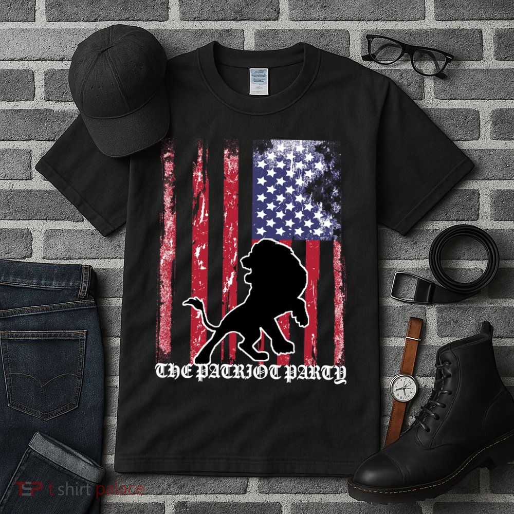 The Patriot Party USA Flag Tall T-Shirt