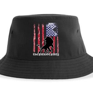 The Patriot Party USA Flag Sustainable Bucket Hat