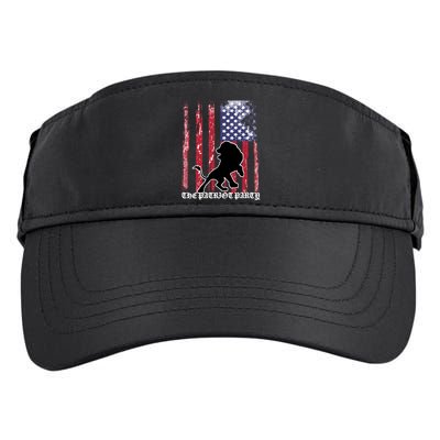 The Patriot Party USA Flag Adult Drive Performance Visor