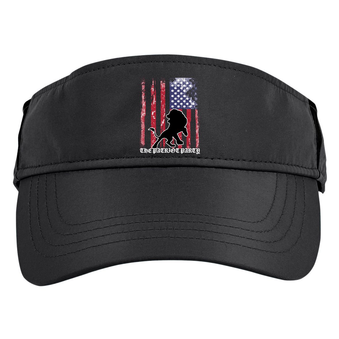 The Patriot Party USA Flag Adult Drive Performance Visor