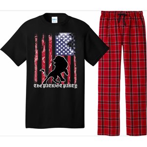 The Patriot Party USA Flag Pajama Set