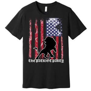 The Patriot Party USA Flag Premium T-Shirt