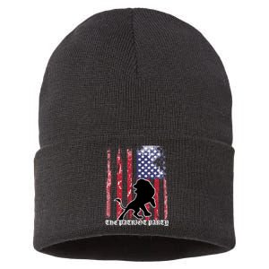 The Patriot Party USA Flag Sustainable Knit Beanie