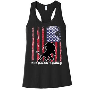 The Patriot Party USA Flag Women's Racerback Tank