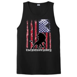 The Patriot Party USA Flag PosiCharge Competitor Tank