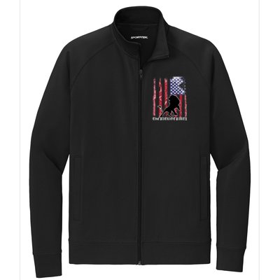 The Patriot Party USA Flag Stretch Full-Zip Cadet Jacket