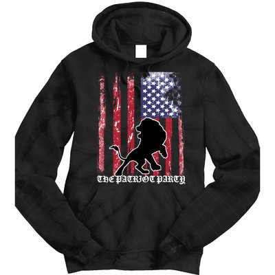 The Patriot Party USA Flag Tie Dye Hoodie