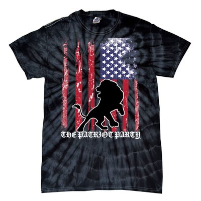 The Patriot Party USA Flag Tie-Dye T-Shirt