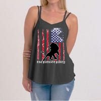 The Patriot Party USA Flag Women's Strappy Tank