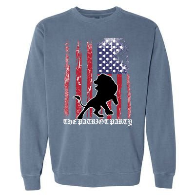 The Patriot Party USA Flag Garment-Dyed Sweatshirt