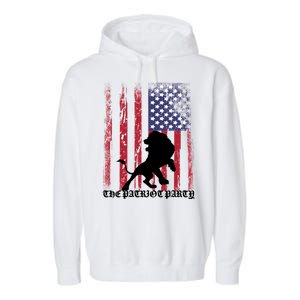 The Patriot Party USA Flag Garment-Dyed Fleece Hoodie