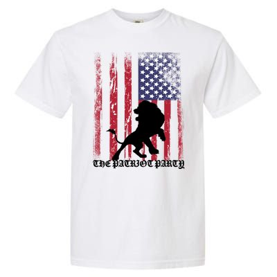 The Patriot Party USA Flag Garment-Dyed Heavyweight T-Shirt