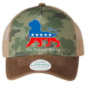 The Patriot Party USA United States of America Legacy Tie Dye Trucker Hat