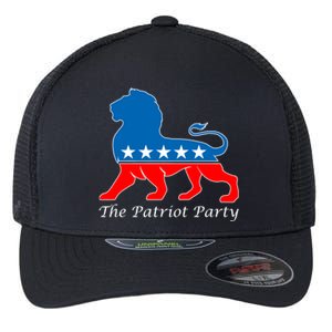 The Patriot Party USA United States of America Flexfit Unipanel Trucker Cap