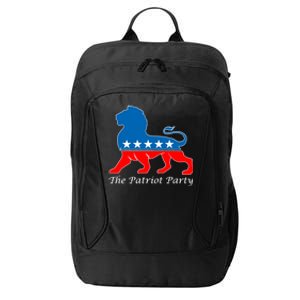 The Patriot Party USA United States of America City Backpack