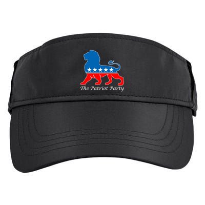 The Patriot Party USA United States of America Adult Drive Performance Visor