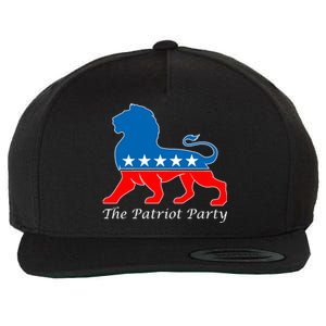 The Patriot Party USA United States of America Wool Snapback Cap